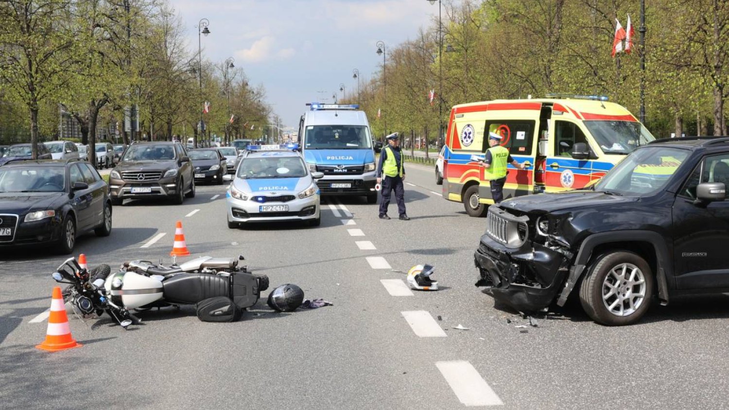 Wypadki na drogach w czasie wakacji. Policja podała dane w tysiącach