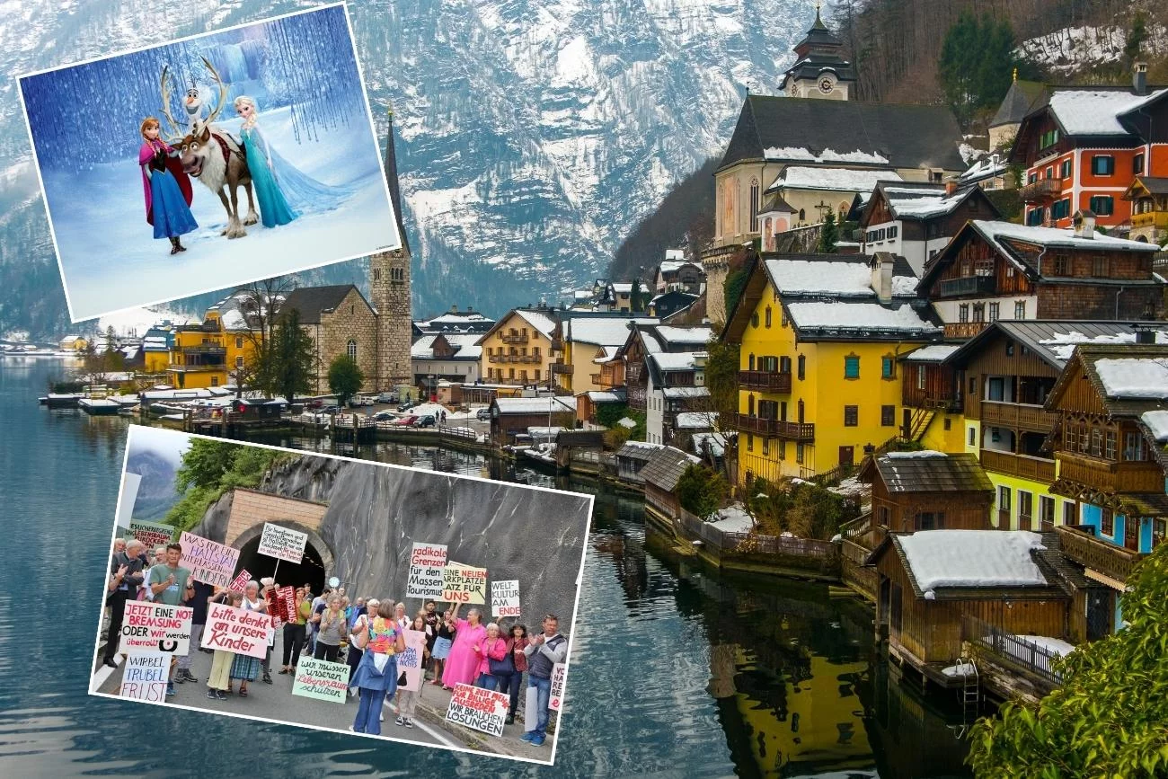 Mieszkańcy Hallstatt od lat mierzą się z nadmiarem turystów