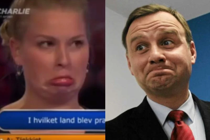 W ostatnim odcinku duńskich "Milionerów" padło pytanie o Andrzeja Dudę