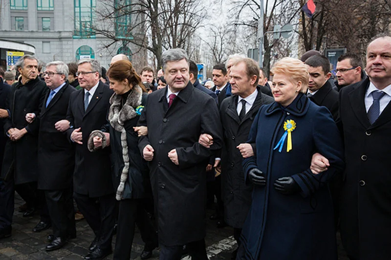 Donald Tusk w Kijowie.