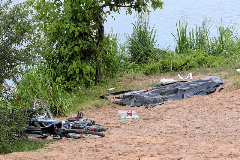 Makabryczne odkrycie w rzece Kamienna. Zdjęcie ilustracyjne.