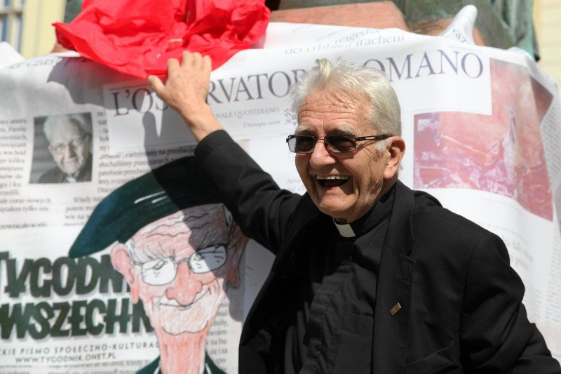 Ksiądz Adam Boniecki, jeden z najbardziej znanych duchownych publicystów