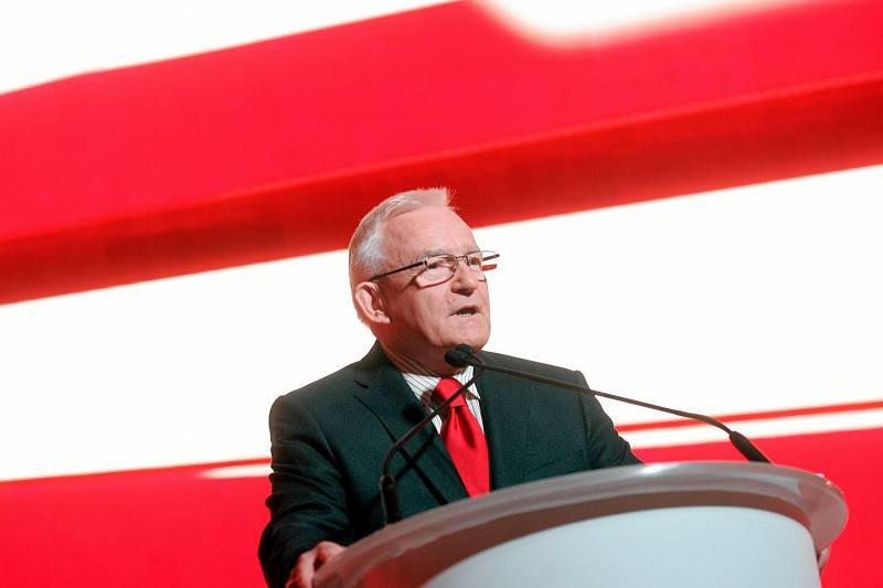 Szef SLD Leszek Miller