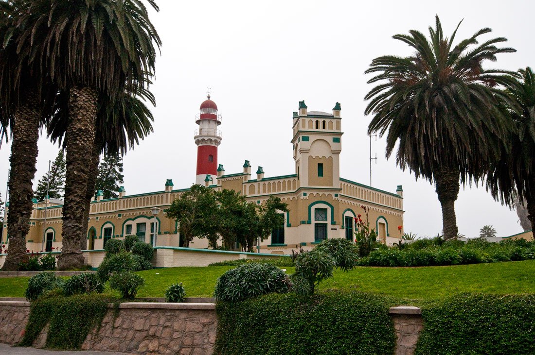 Swakopmund - jeden z najsłynniejszych kurortów w Namibii.