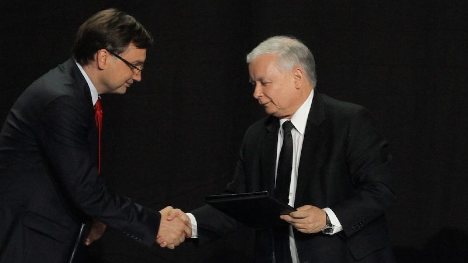 Minister sprawiedliwości i prokurator generalny - Zbigniew Ziobro i prezes PiS - Jarosław Kaczyński