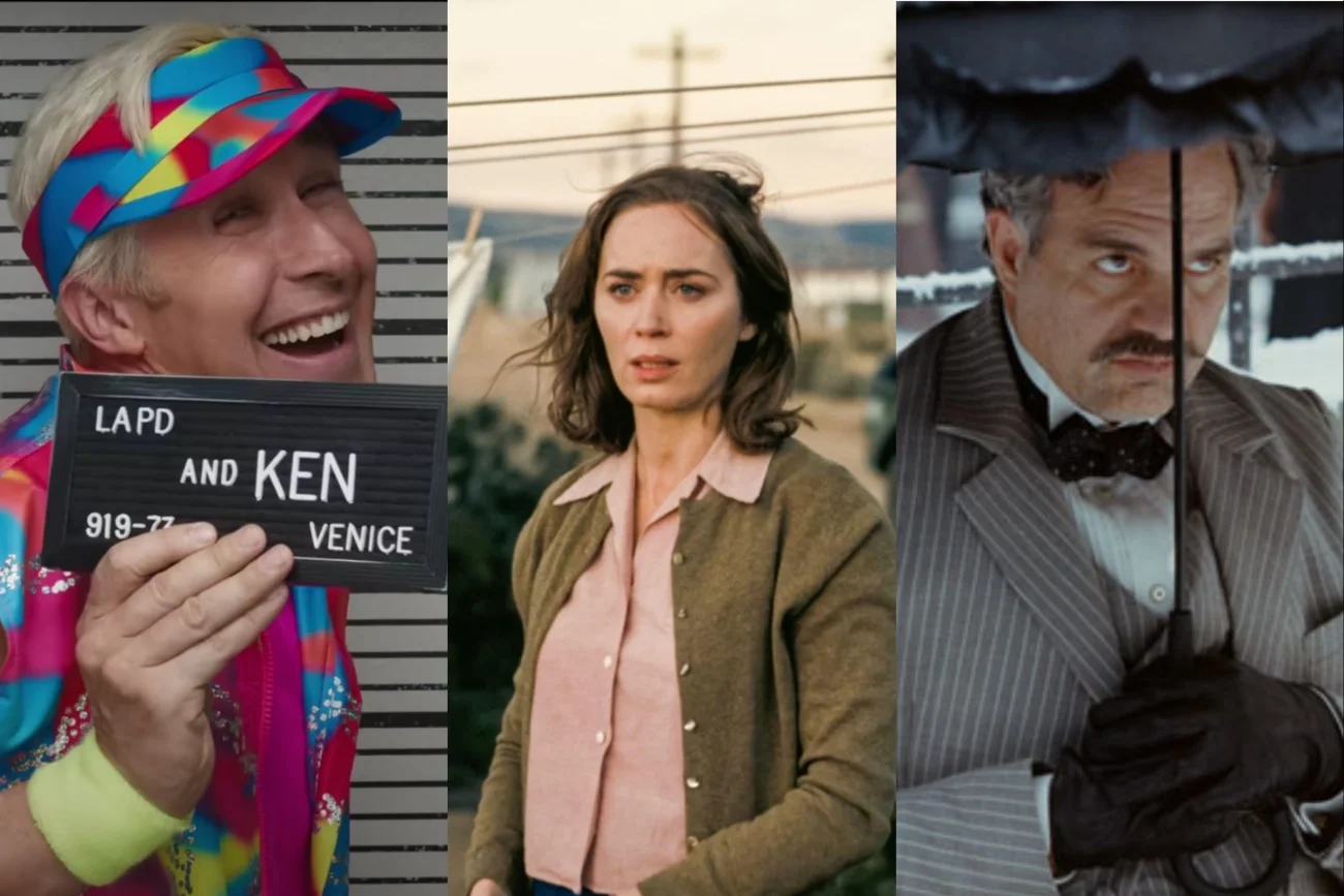 Ryan Gosling w "Barbie", Emily Blunt w "Oppenheimerze" i Mark Ruffalo w "Biednych istotach".
