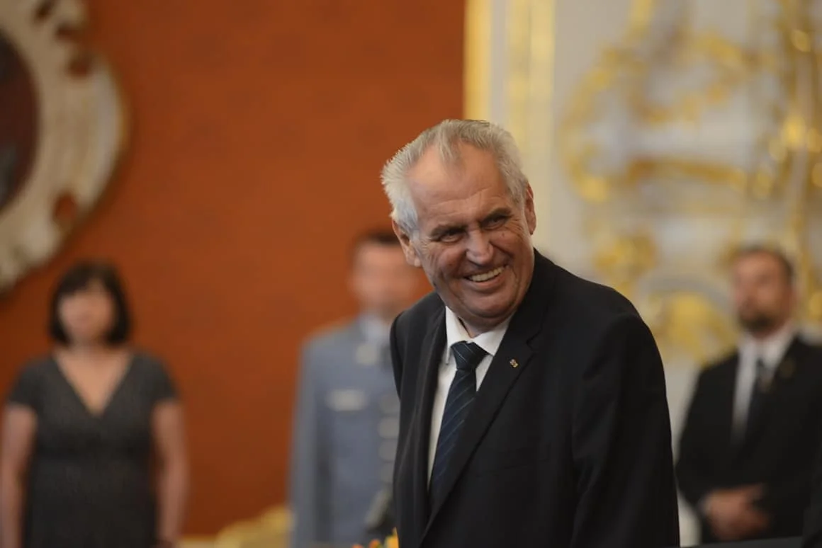 Prezydent Czech, Miloš Zeman, również dał niezły popis na szczycie NATO