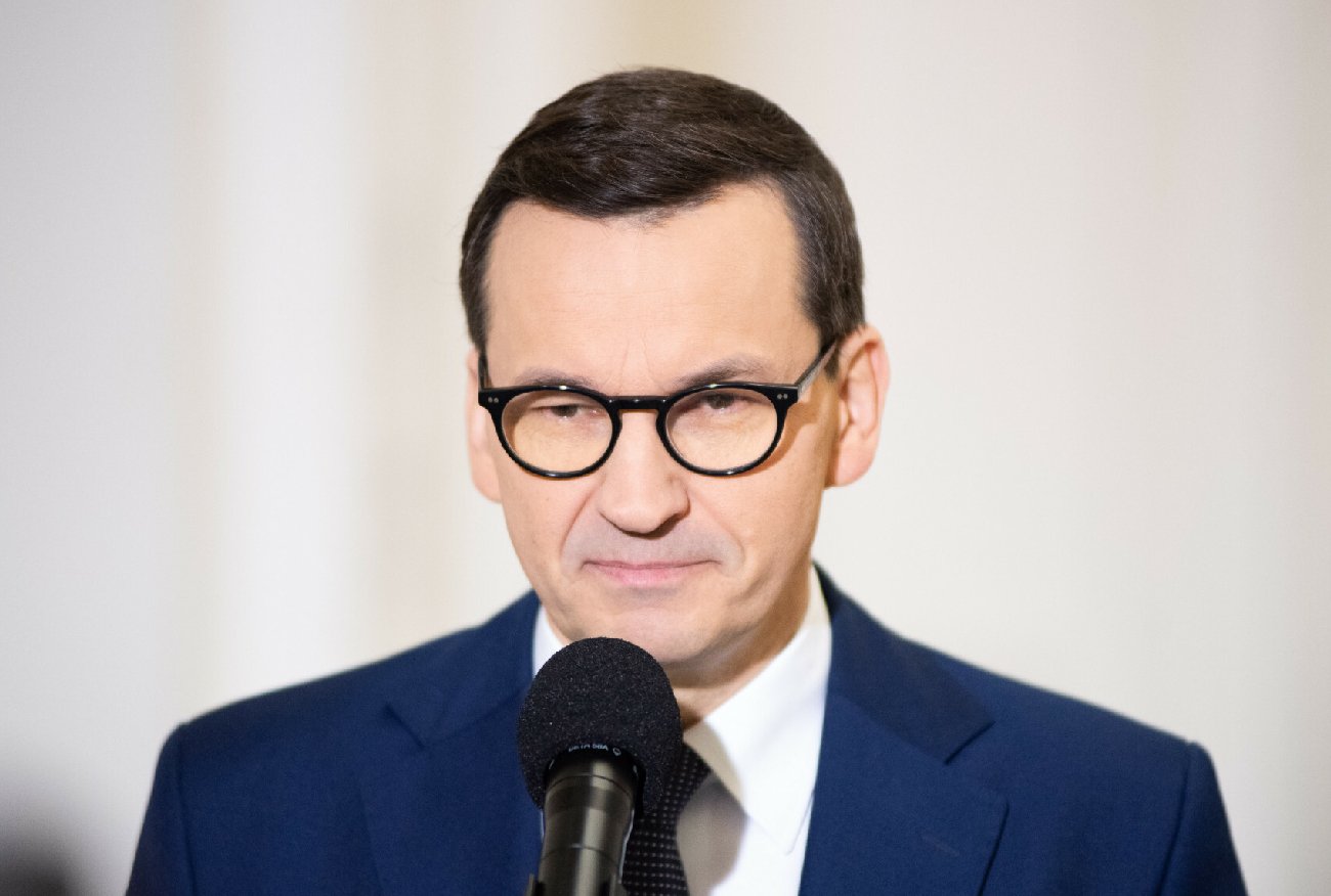 Morawiecki odpowiada Kaczyńskiemu i Dudzie. Konferencja ws. ustawy o SN.