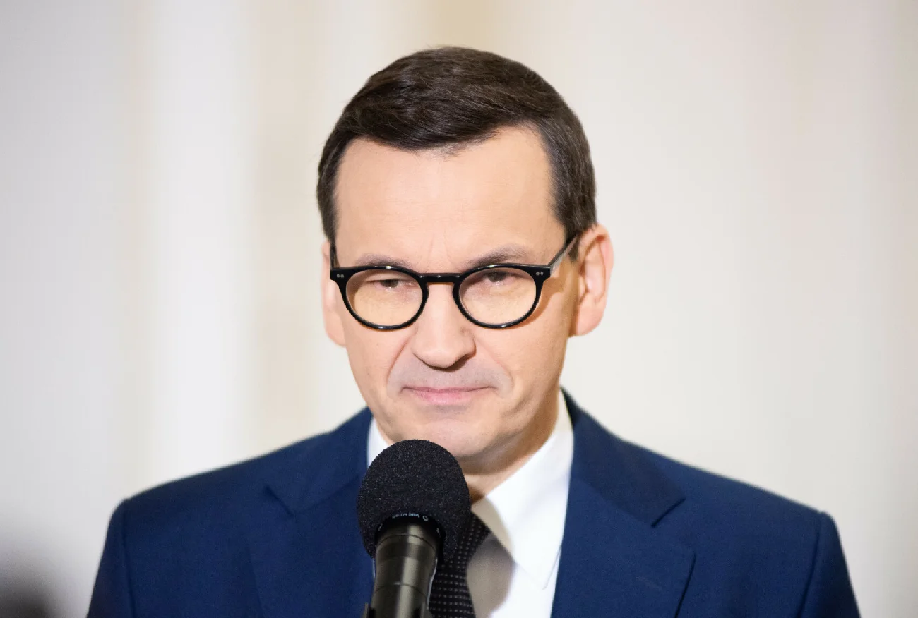 Morawiecki odpowiada Kaczyńskiemu i Dudzie. Konferencja ws. ustawy o SN.