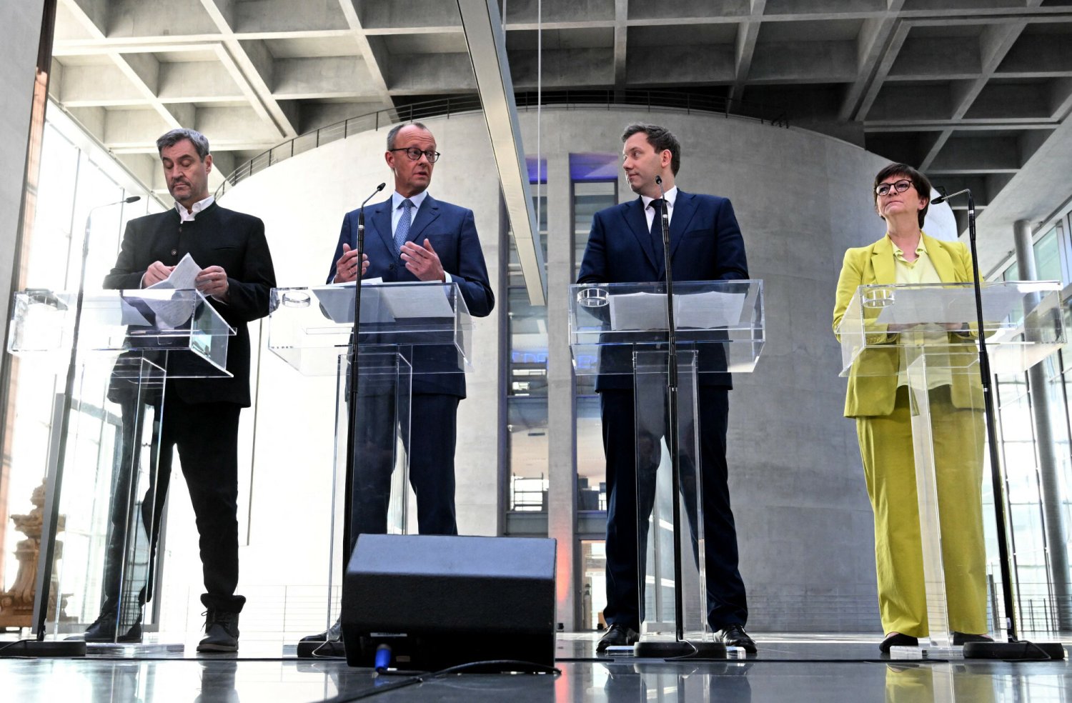 W Niemczech jest porozumienie CDU/CSU i SPD.