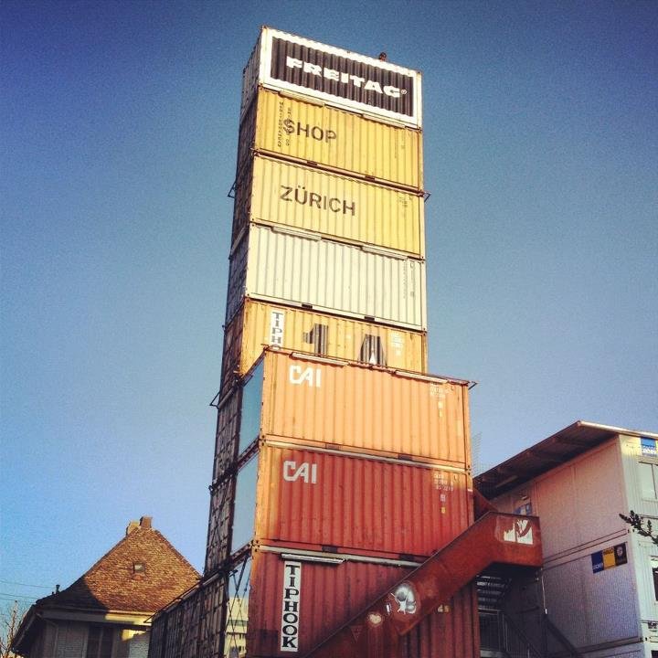 Freitag Shop przy Geroldstrasse 17, Zürich • Archiwum własne