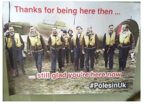 Brytyjczycy sami komentują w sieci wkład Polaków dla Wielkiej Brytanii.