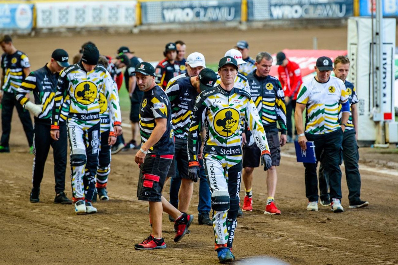 Żużlowcy Falubazu Zielona Góra w weekend oficjalnie pożegnali się z PGE Ekstraligą