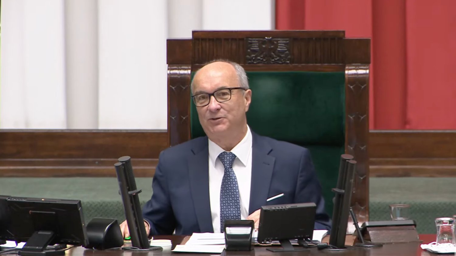 Spięcie Czarzastego i Błaszczaka w Sejmie.