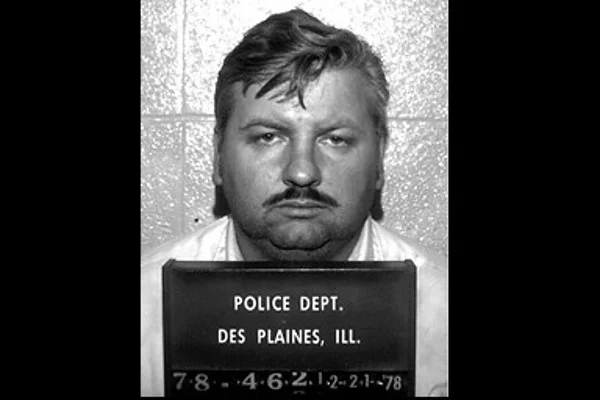 John Wayne Gacy, zdjęcie zatrzymanego wykonane 21 grudnia 1978 roku, 10 dni po zabójstwie ostatniej swojej ofiary, Roberta Piesta.
