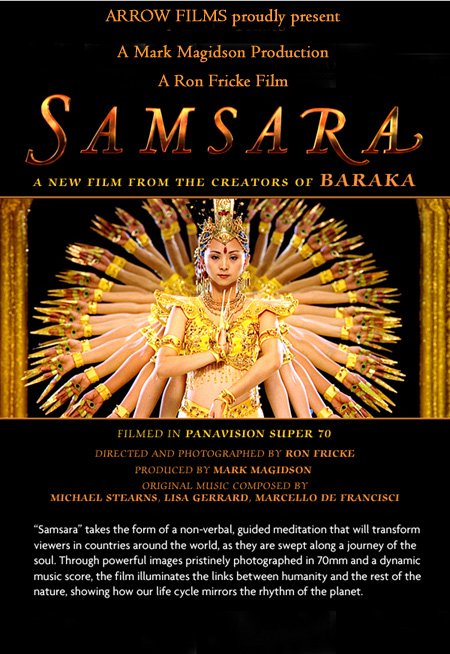 Plakat kinowy "Samsara"
