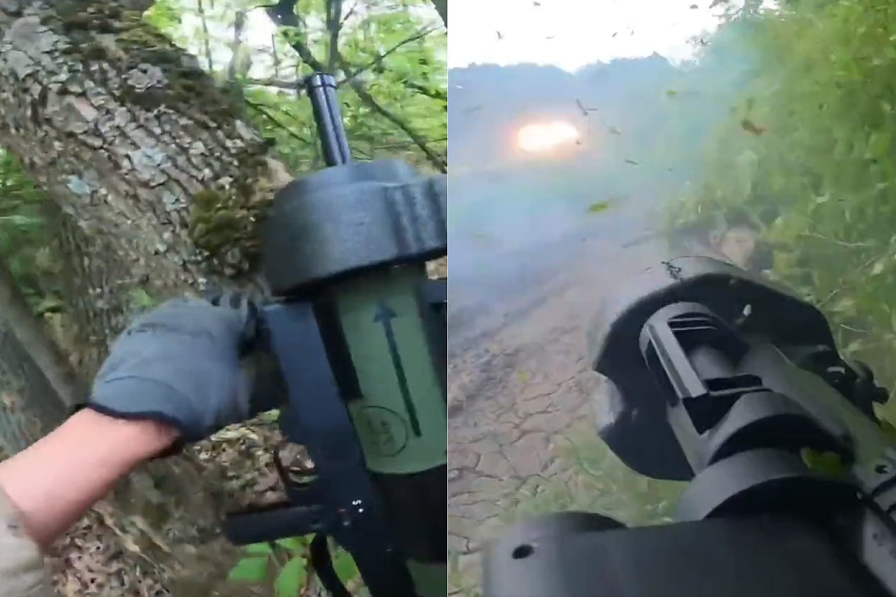 Niemieckiej broni w walce z Rosjanami używa m.in.  Międzynarodowy Legion Obrony Terytorialnej Ukrainy.