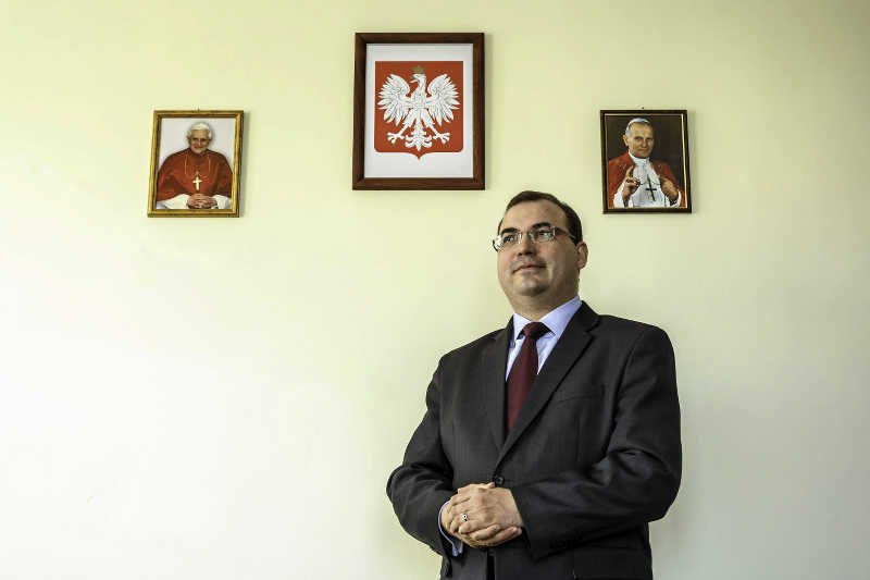 Andrzej Jaworski z PiS przekonuje, że twórca "Golgota Picnic" jest niezrównoważony.