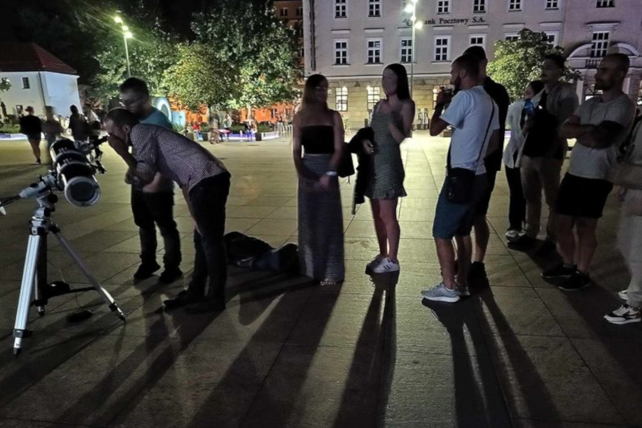 W Lublinie można bezpłatnie obserwować kosmos z "Gwiezdnym Przewodnikiem"