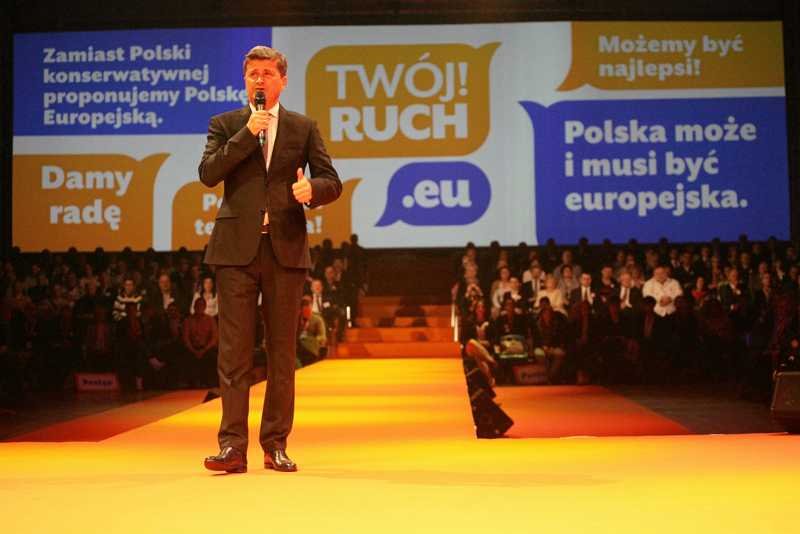 "Twój Ruch" – nazywa się nowa partia Janusza Palikota.