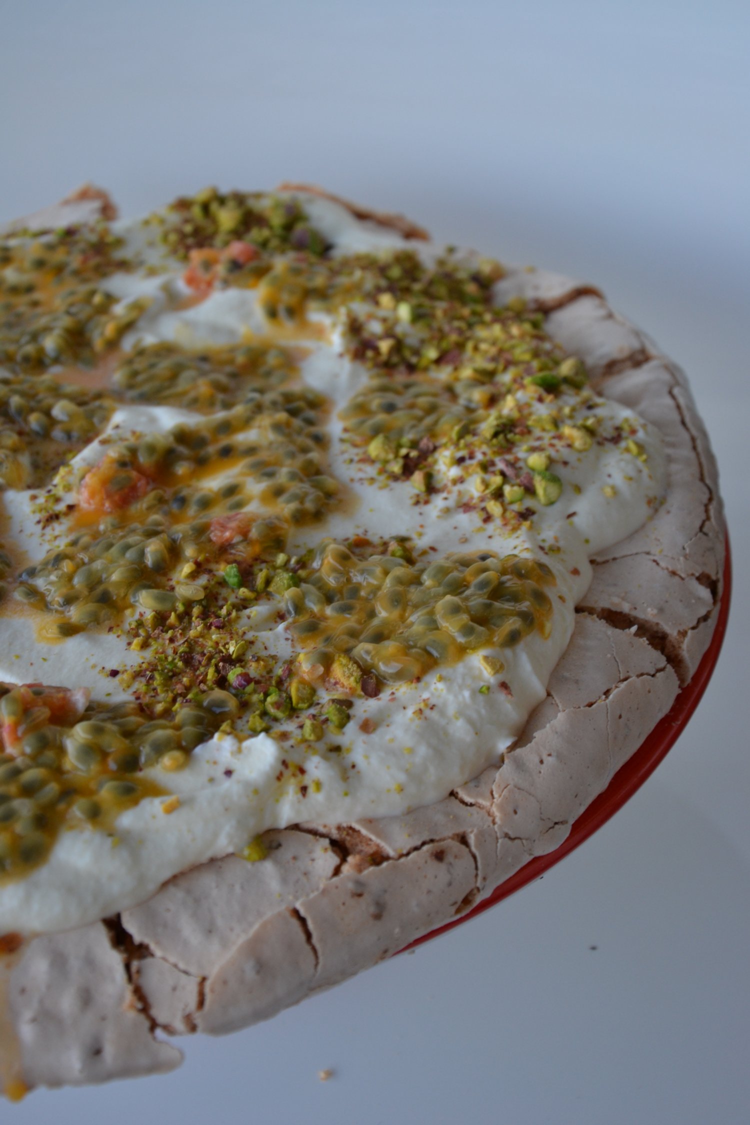 Pistacjowa pavlova