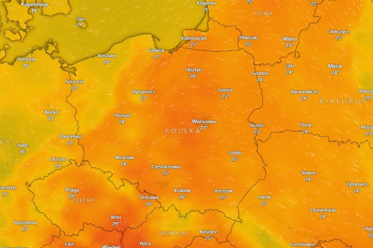 W kolejnych dniach będzie zmienna pogoda.