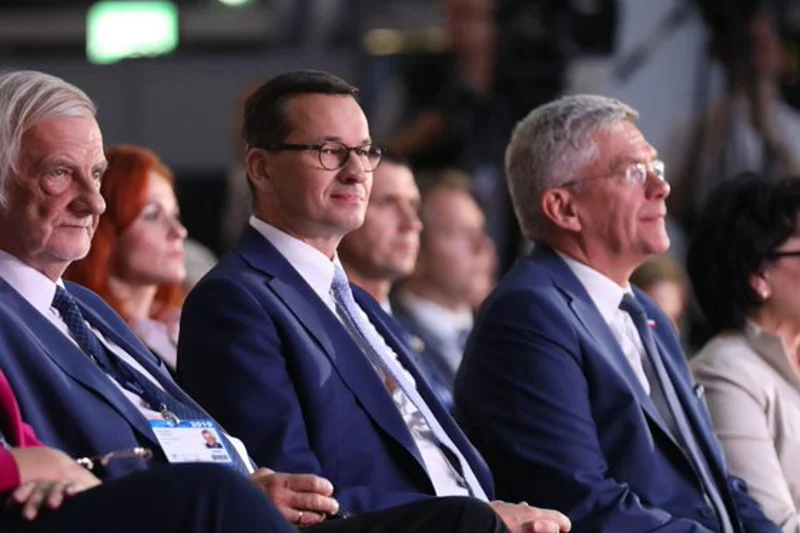 Mateusz Morawiecki w Krynicy został Człowiekiem Roku.
