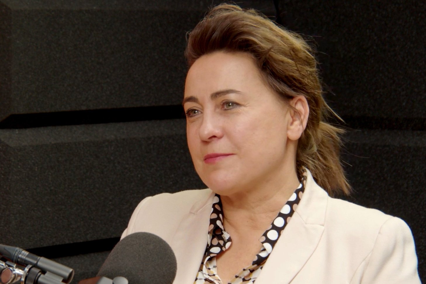 Bożena Leśniewska była gościnią "Hallo Haller".