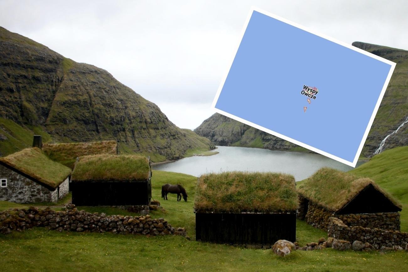 Takie domy to charakterystyczny krajobraz na Wyspach Owczych