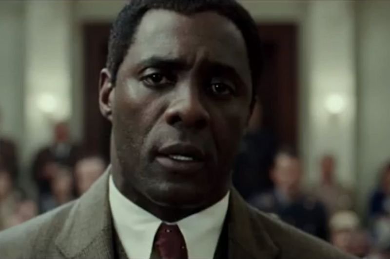 Idris Elba jako Nelson Mandela w filmie "Mandela: Long Walk to Freedom".