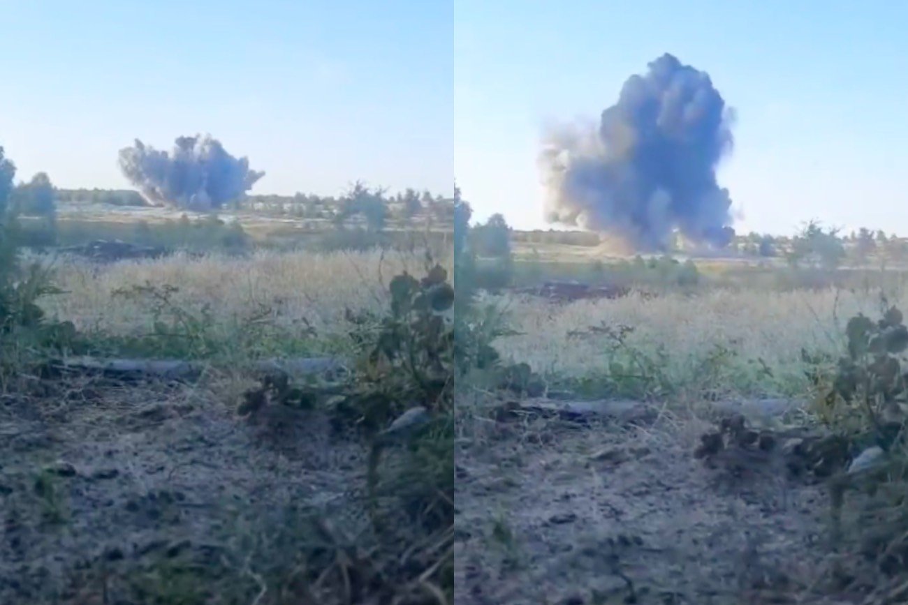 Wojsko pokazało detonację niewybuchu w Lublinie