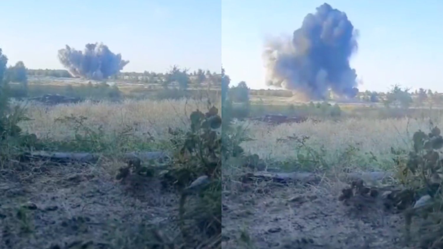 Wojsko pokazało detonację niewybuchu w Lublinie