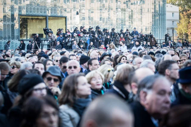 Tłumy warszawiaków na otwarciu Polin.