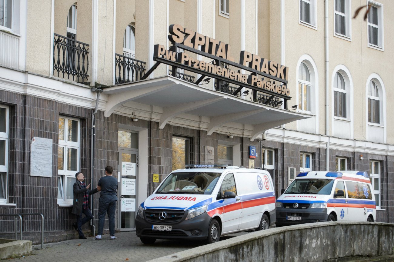 Szpital Praski wstrzymuje przyjmowanie pacjentów.