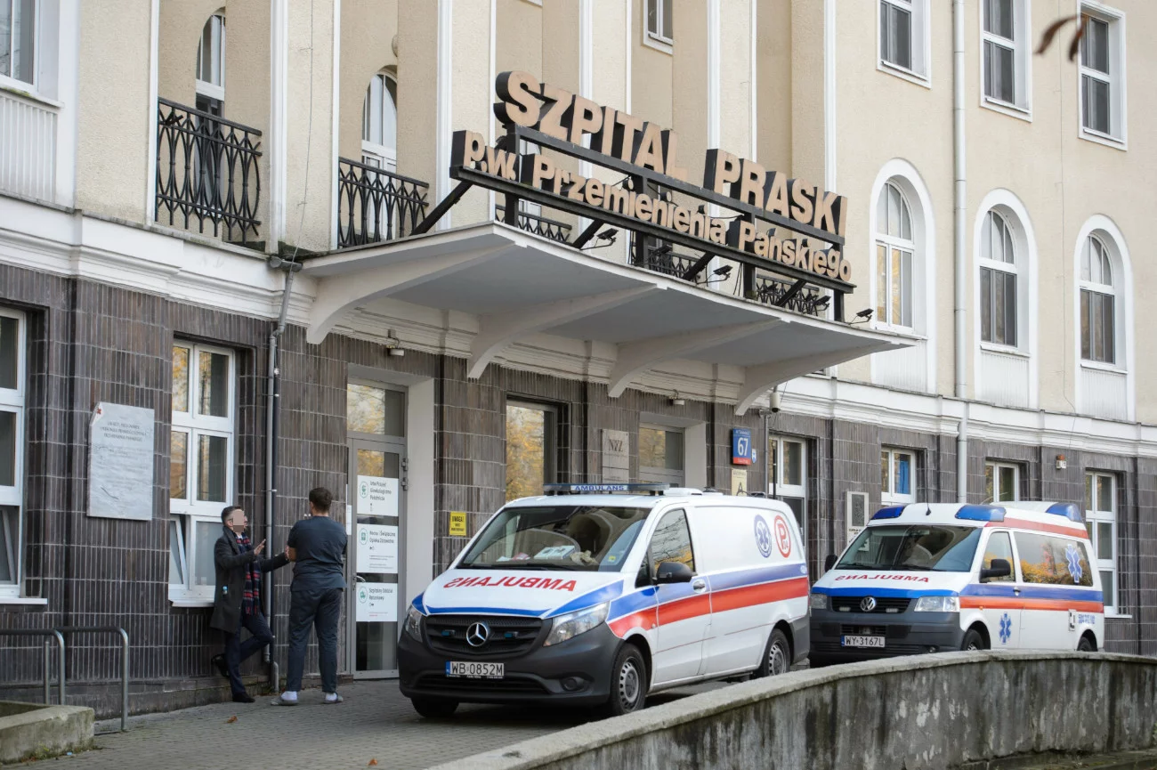 Szpital Praski wstrzymuje przyjmowanie pacjentów.
