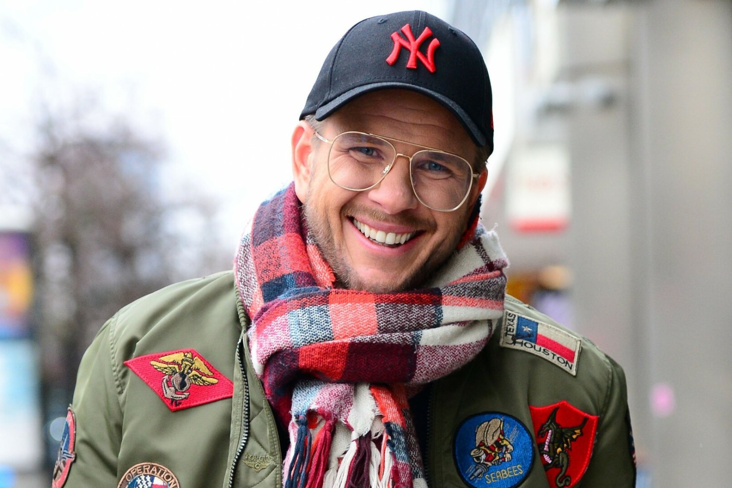 Filip Chajzer miał drobny "wypadek" przez pogodę.