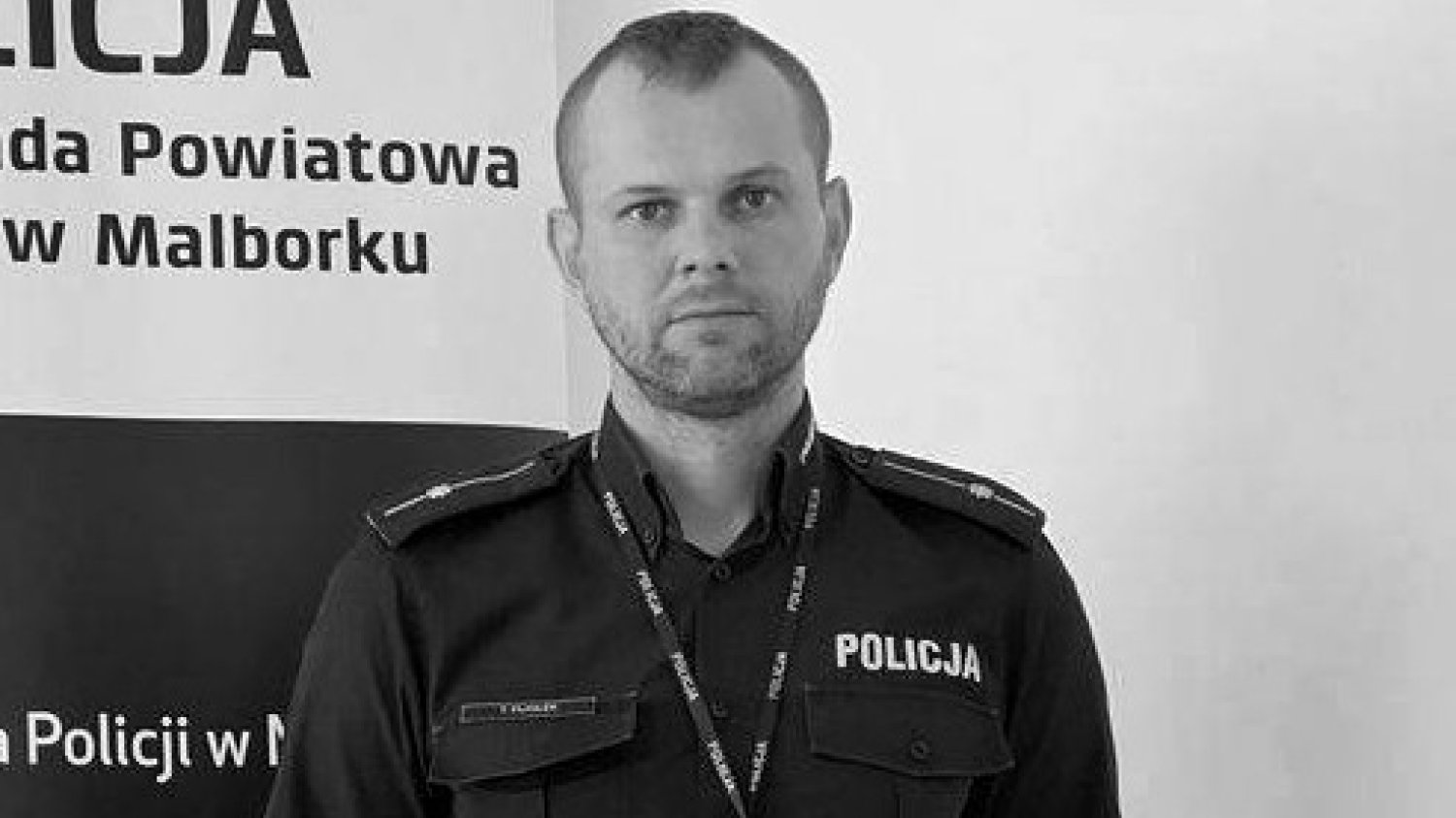 Tristan Fijołek nie żyje. Funkcjonariusz z KPP w Malborku miał 41 lat.