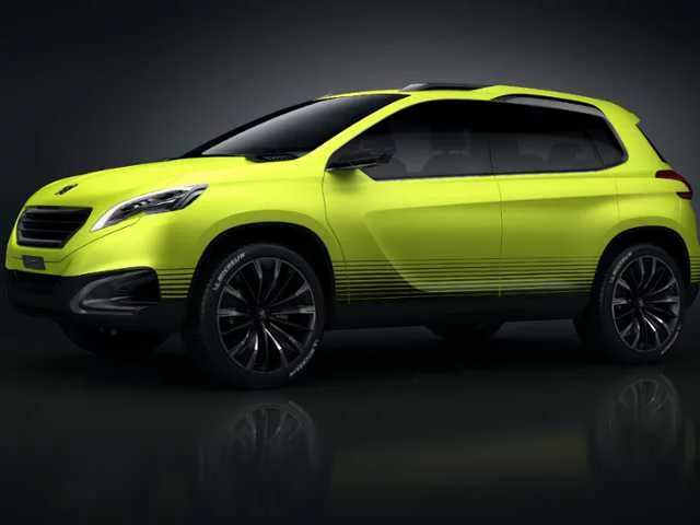 Peugeot 2008 ma bardzo ciekawy design.