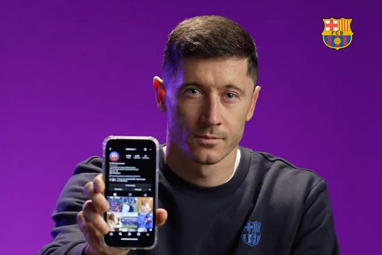 Robert Lewandowski wziął udział w specjalnym nagraniu, w którym podkreślono wagę równości sportu kobiet i mężczyzn.
