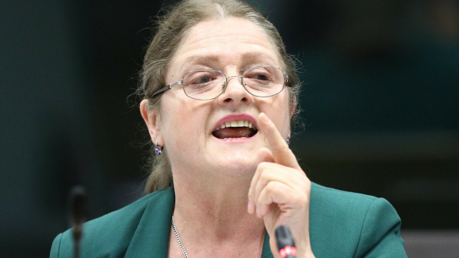 Krystyna Pawłowicz porównała swój wygląd do urody Moniki Olejnik.