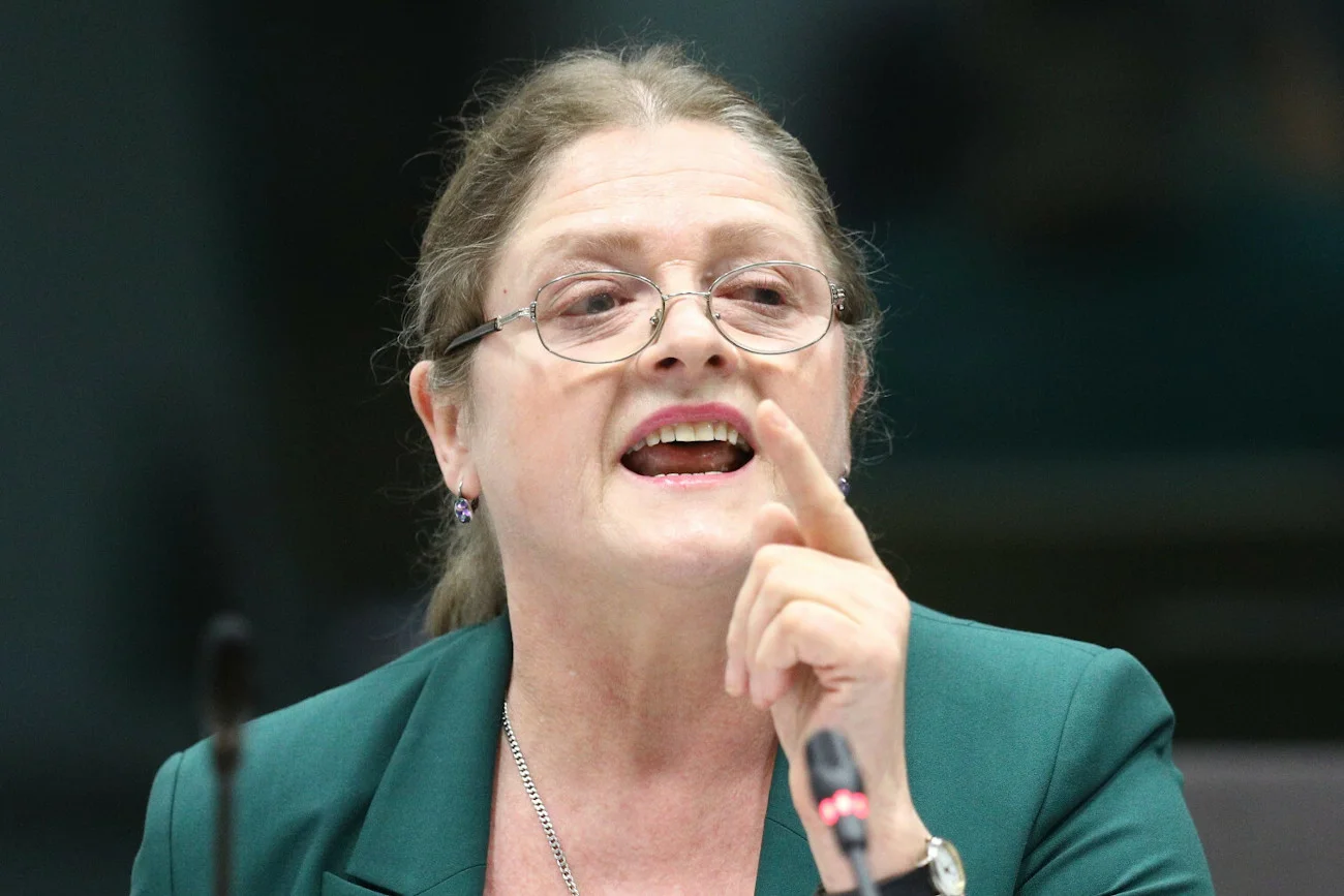Krystyna Pawłowicz porównała swój wygląd do urody Moniki Olejnik.