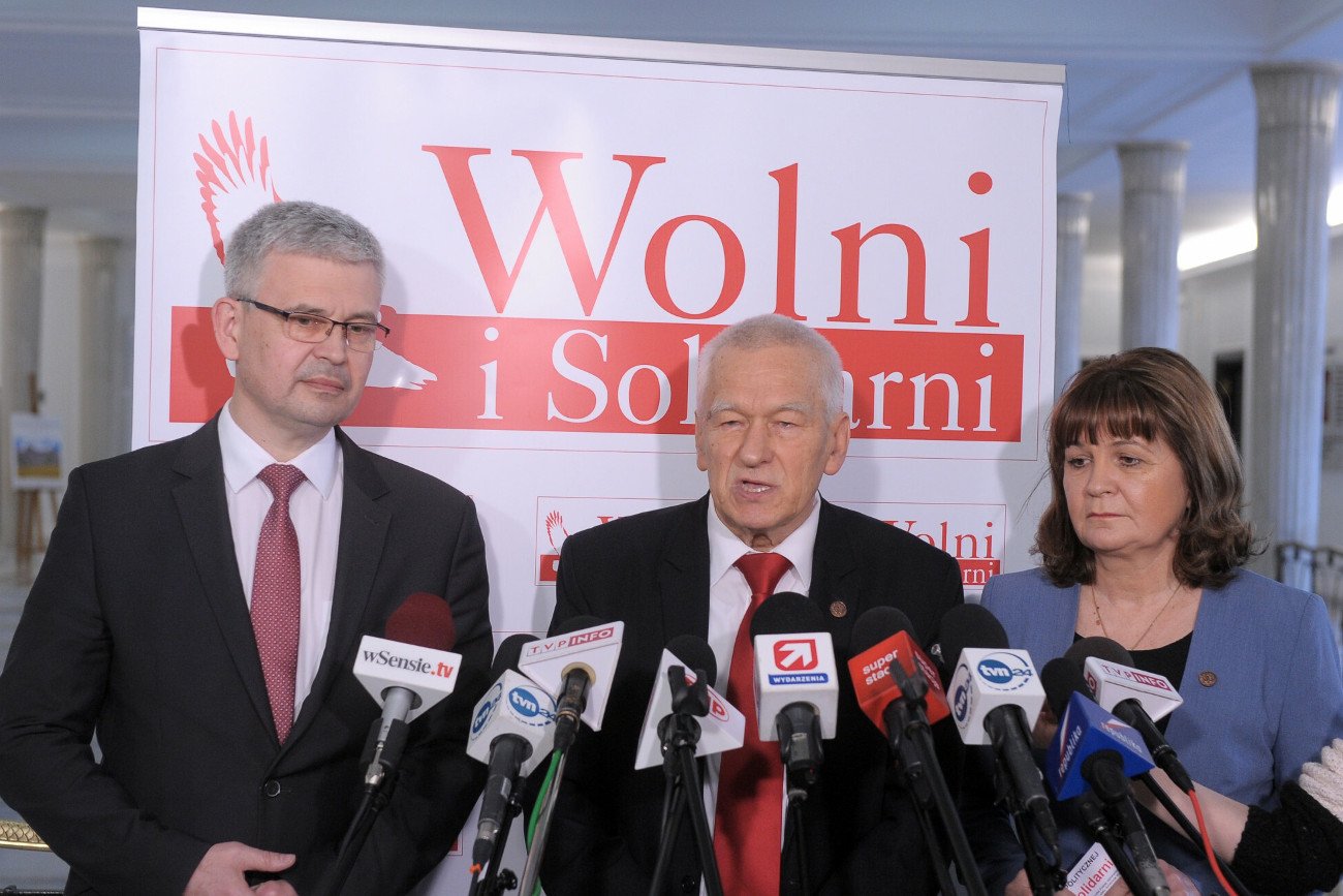 Partia Kornela Morawieckiego Wolni i Solidarni powstała w 2016 roku.
