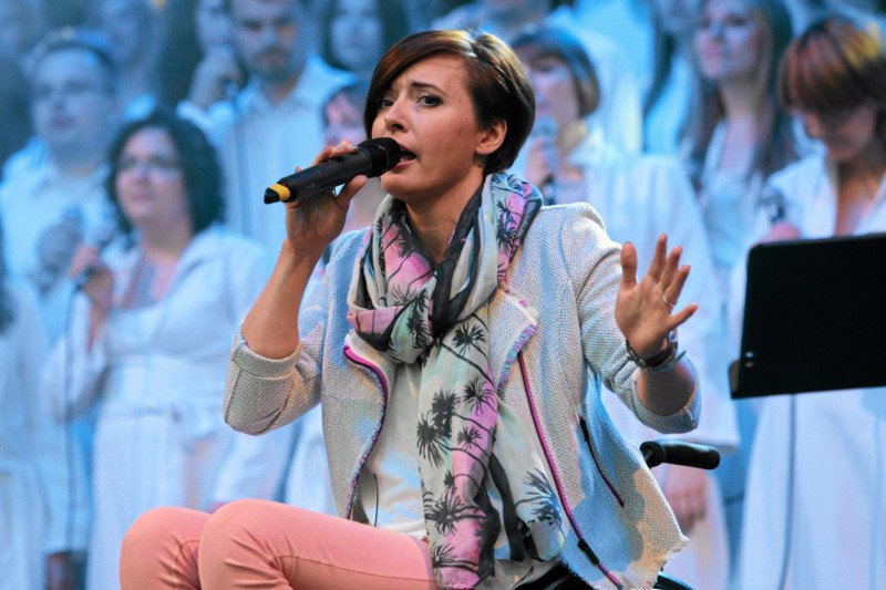 Monika Kuszyńska od 11 lat porusza się na wózku.