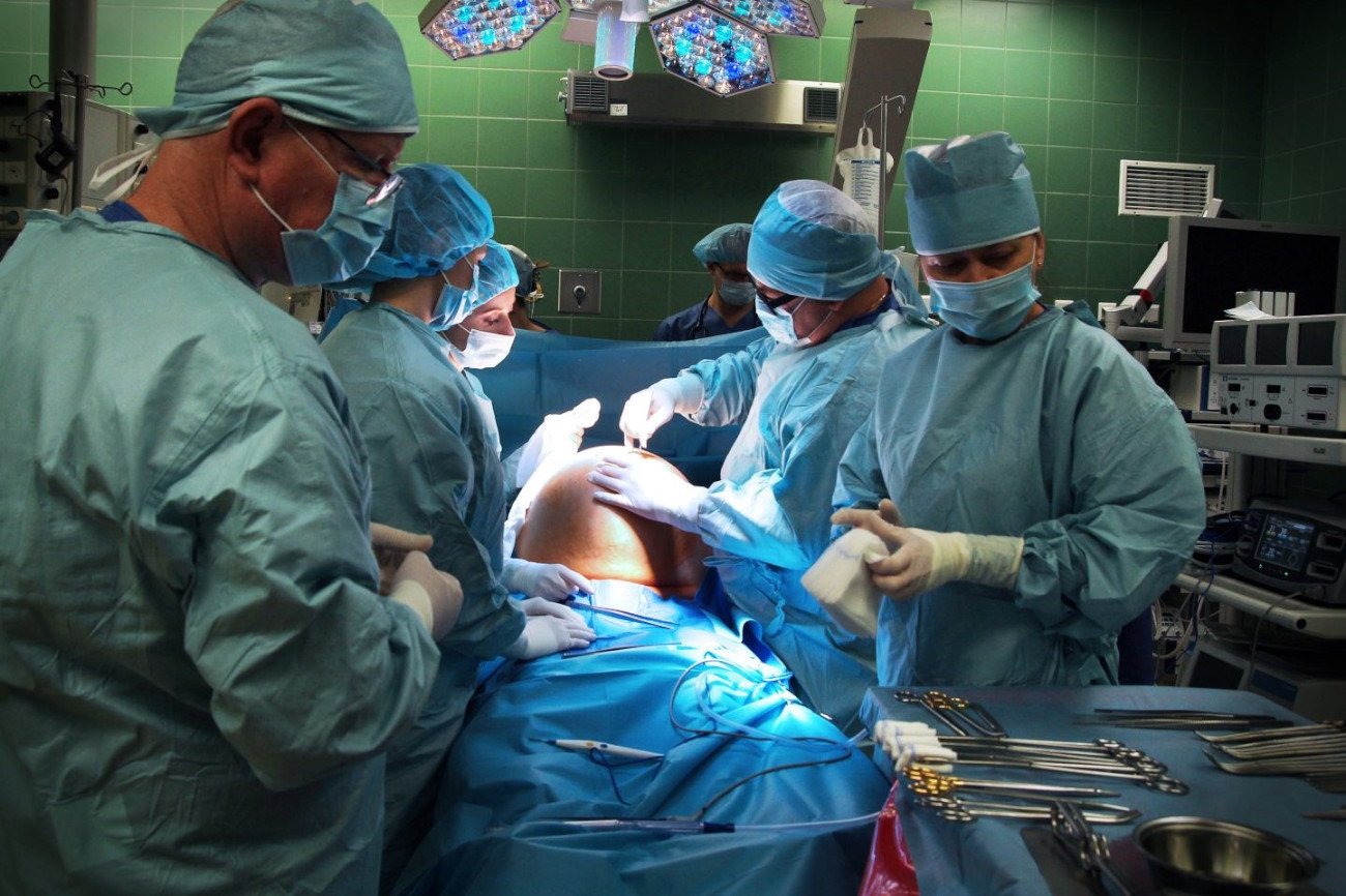 Lekarze z grudziądzkiego szpitala byli zaskoczeni wielkością guza, jaki usunęli pacjentce.