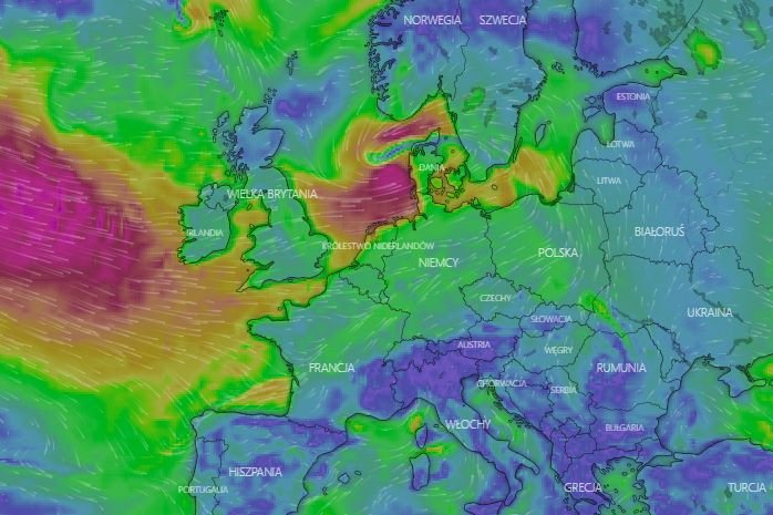 W Europę uderza niż Zenha