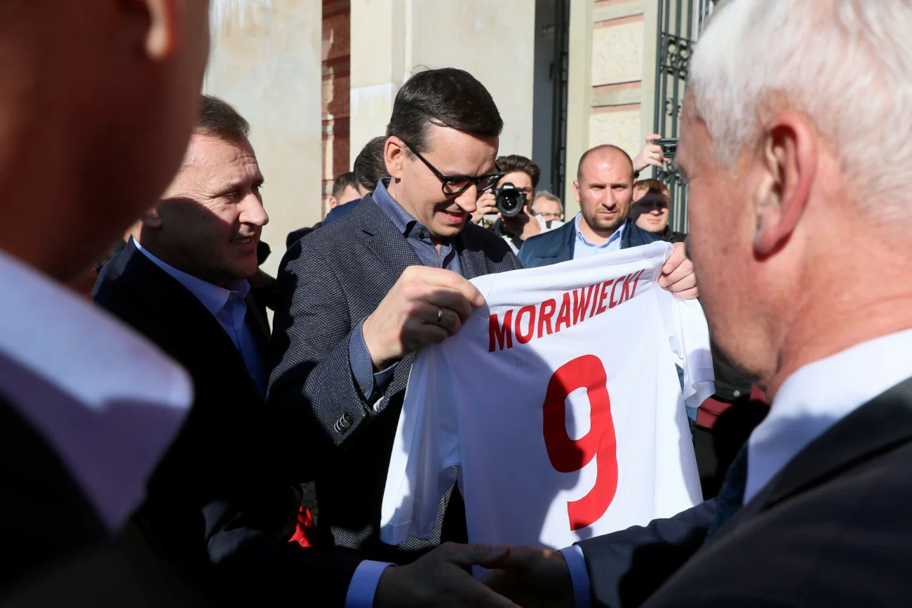 Mateusz Morawiecki zareagował na opinię Anny Lewandowskiej o aborcji. Wpis błyskawicznie zniknął jednak z sieci.