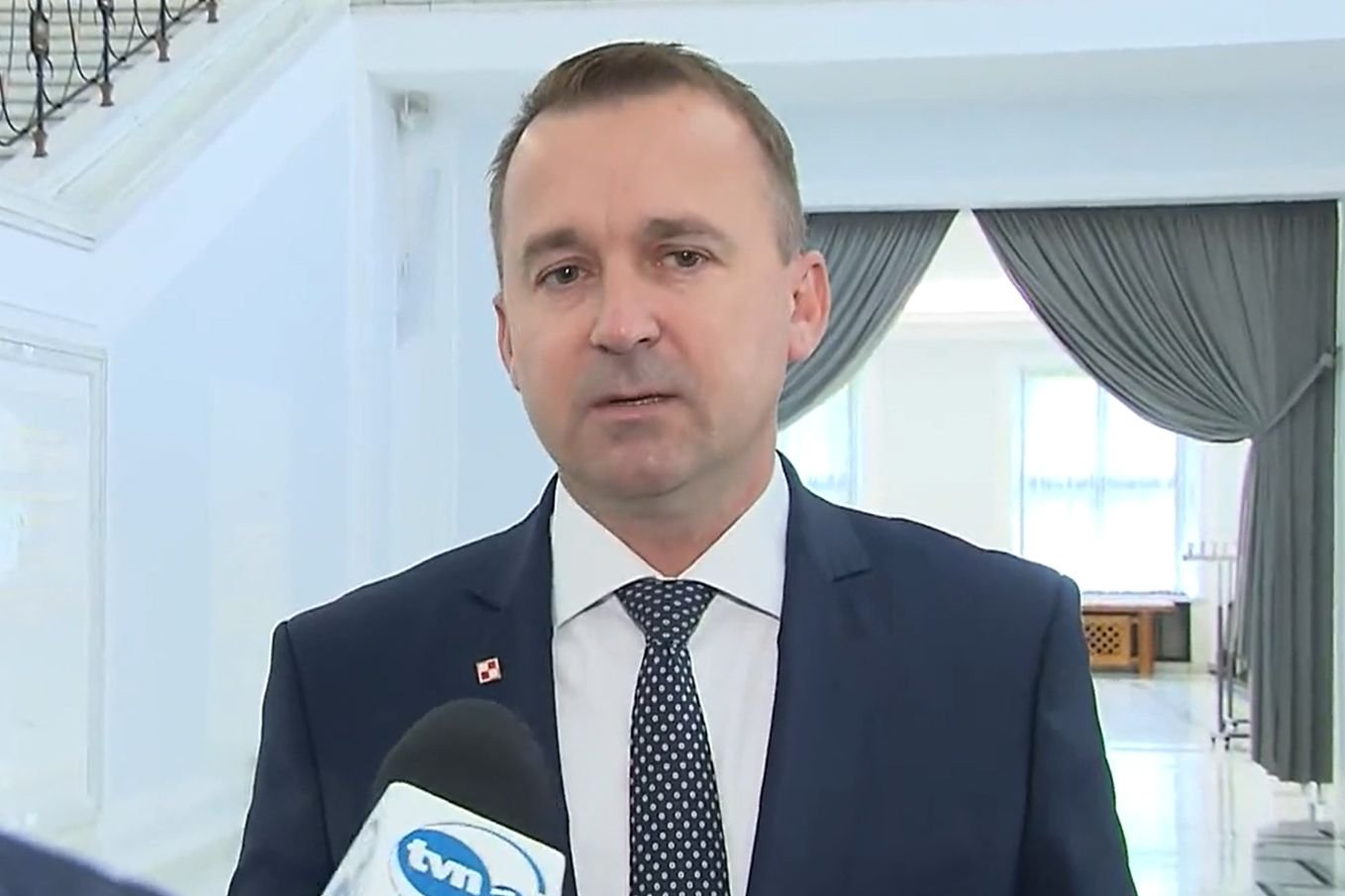 Minister Michał Cieślak nie odpowiedział, jakich rzekomych "wulgaryzmów" użyła w rozmowie z nim naczelniczka poczty w Pacanowie.