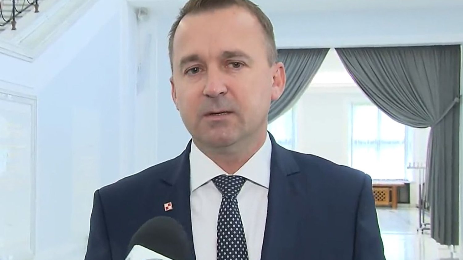 Minister Michał Cieślak nie odpowiedział, jakich rzekomych "wulgaryzmów" użyła w rozmowie z nim naczelniczka poczty w Pacanowie.