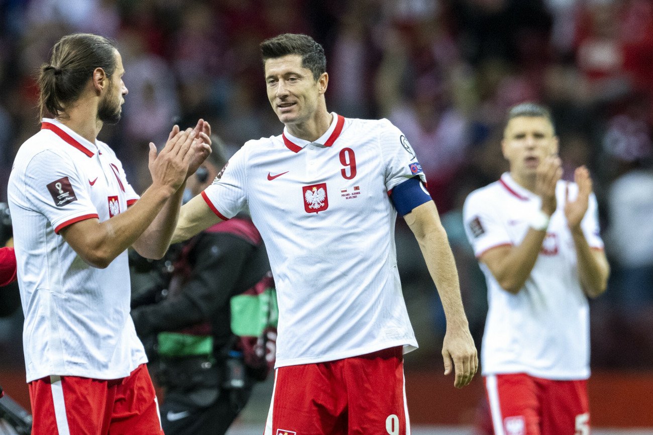 Robert Lewandowski w środę będzie polował na pierwszego gola dla reprezentacji Polski w meczach z Anglią.