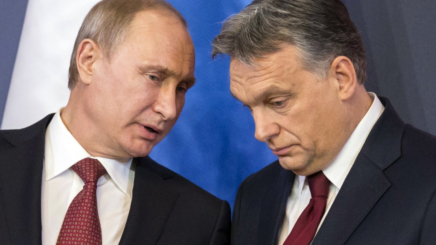Tak Węgry uznają wyższość Rosji Władimir Putin i Viktor Orban.